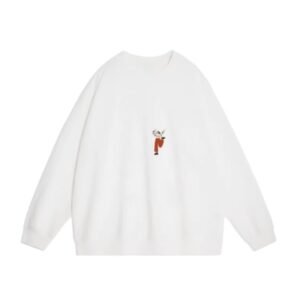 Cartoon Character Print Pullover Casual Sweatshirt